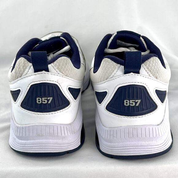 New Balance 857 V3 MX857VN3 White Navy Training Shoes Mens Size 10 Rollbar main image 10